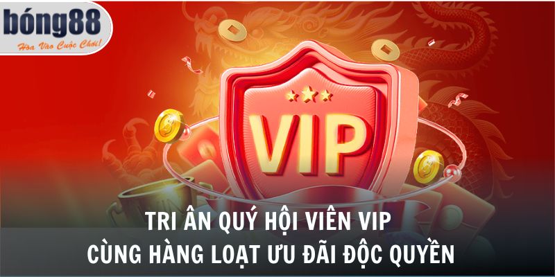 Tri ân quý hội viên VIP cùng hàng loạt ưu đãi độc quyền