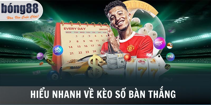 Hiểu nhanh về kèo số bàn thắng