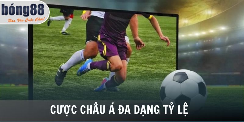 Cược châu Á đa dạng tỷ lệ